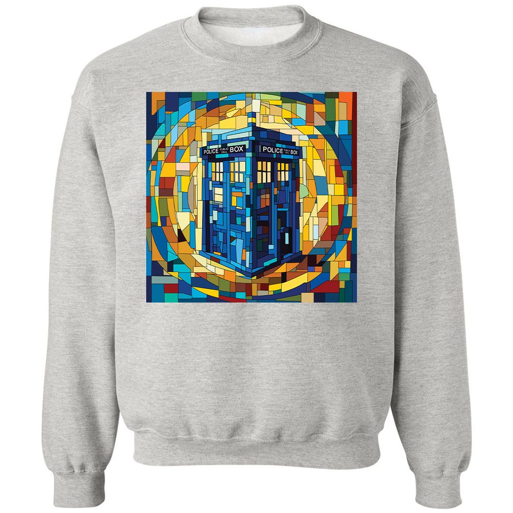 Classic Unisex Sweatshirt - 55FLSZP1 - Ash - 8