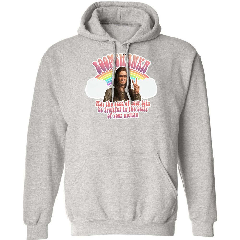 Classic Unisex Hoodie - DCT5VQXF - Ash - 8