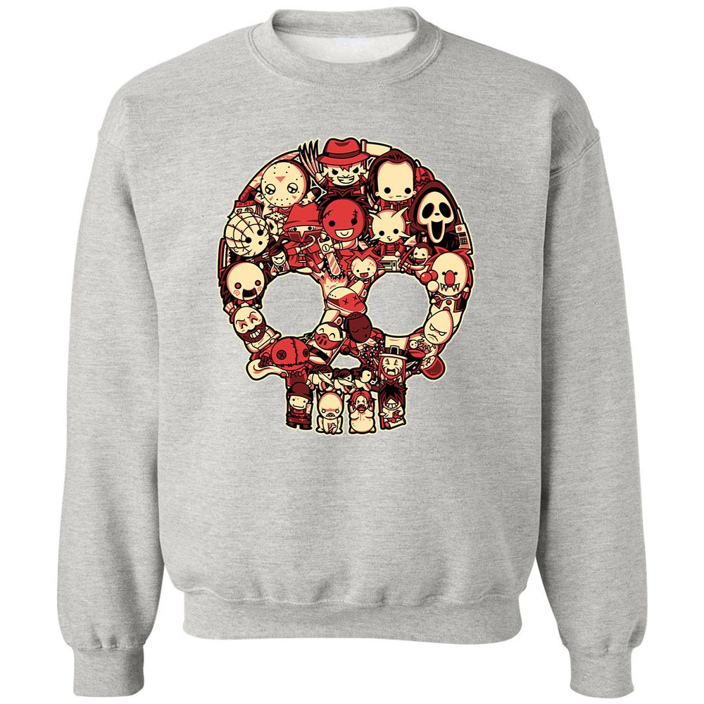 Classic Unisex Sweatshirt - 23A7HUM7 - Ash - 8