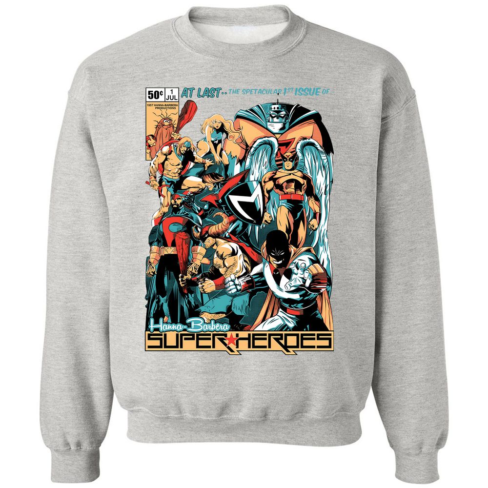 Classic Unisex Sweatshirt - X7M24QCP - Ash - 8