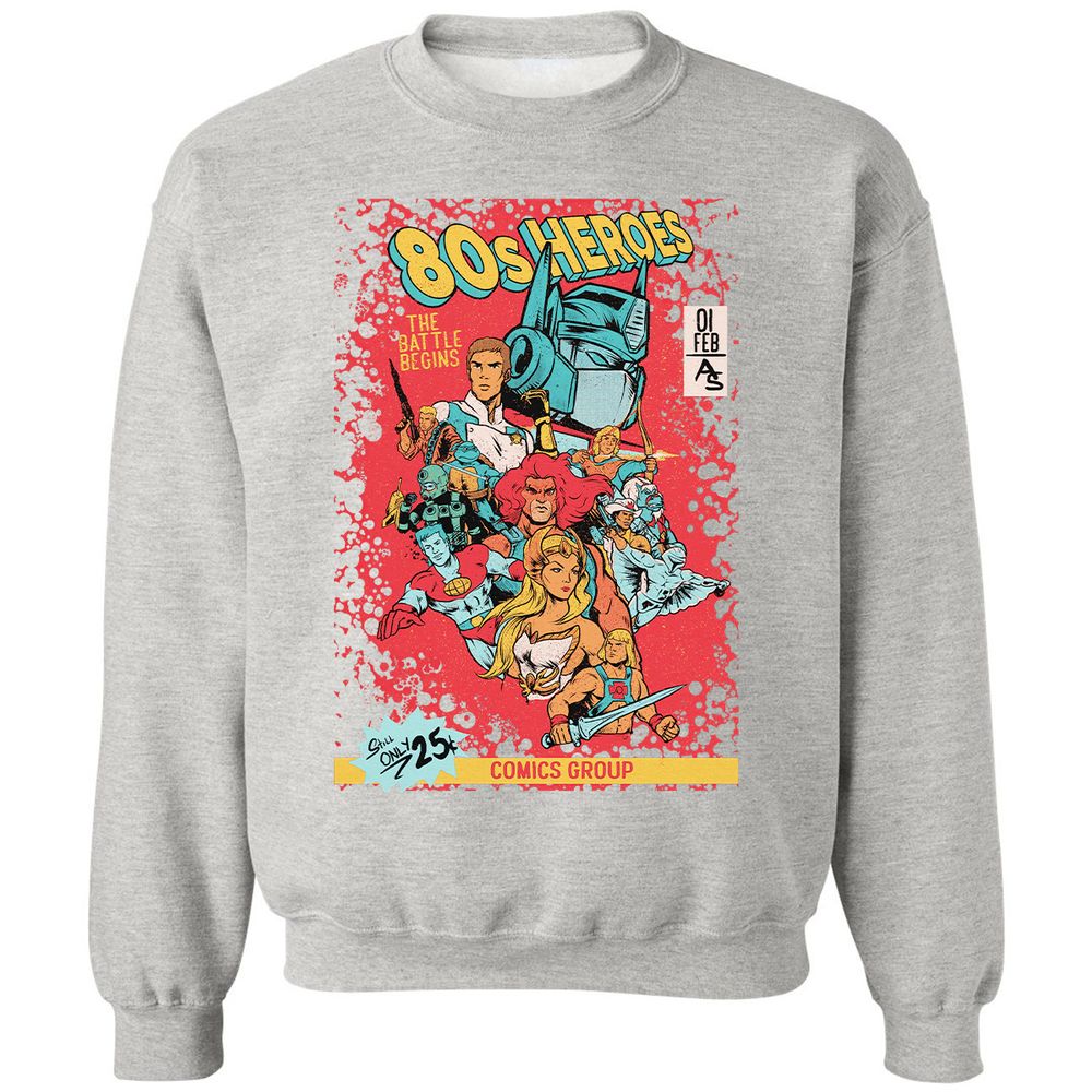 Classic Unisex Sweatshirt - AV1RHPVA - Ash - 8