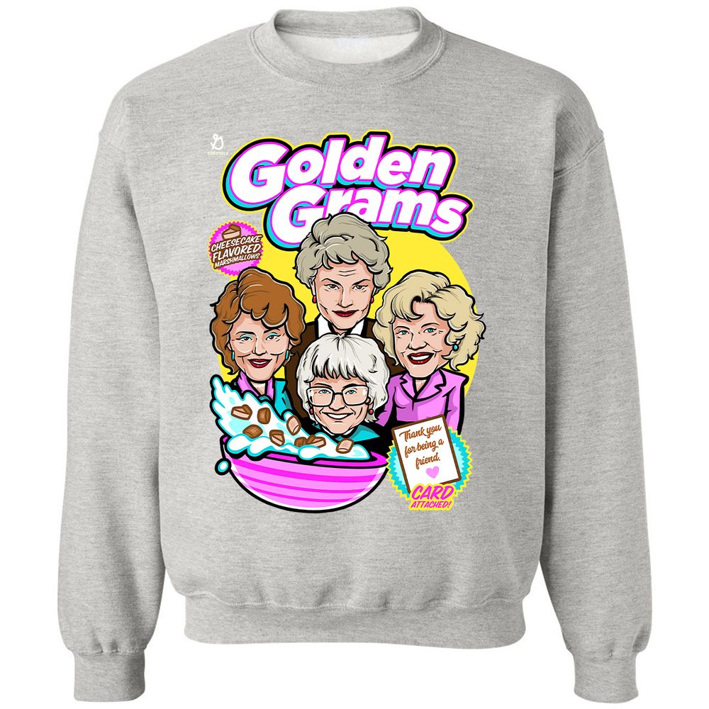 Classic Unisex Sweatshirt - 5D4G3Z3N - Ash - 8