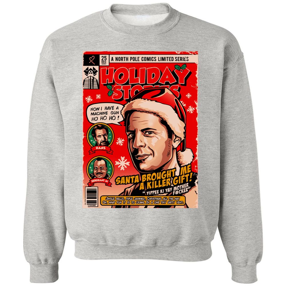Classic Unisex Sweatshirt - QM6HP2PY - Ash - 8