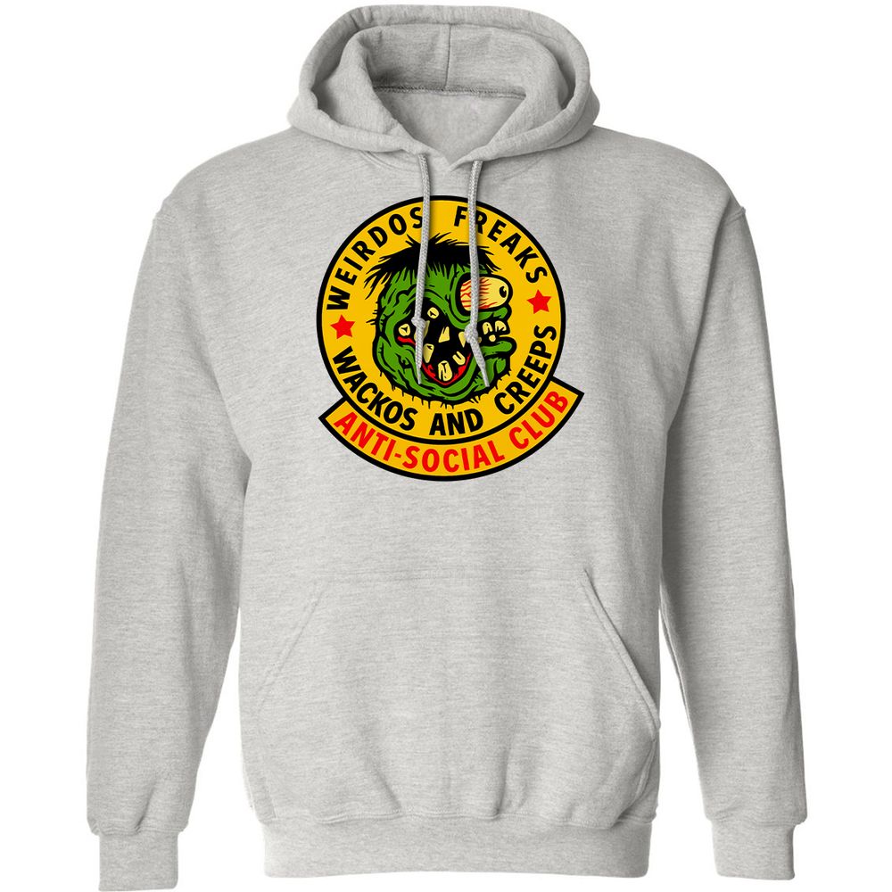 Classic Unisex Hoodie - DV5QBQXL - Ash - 8