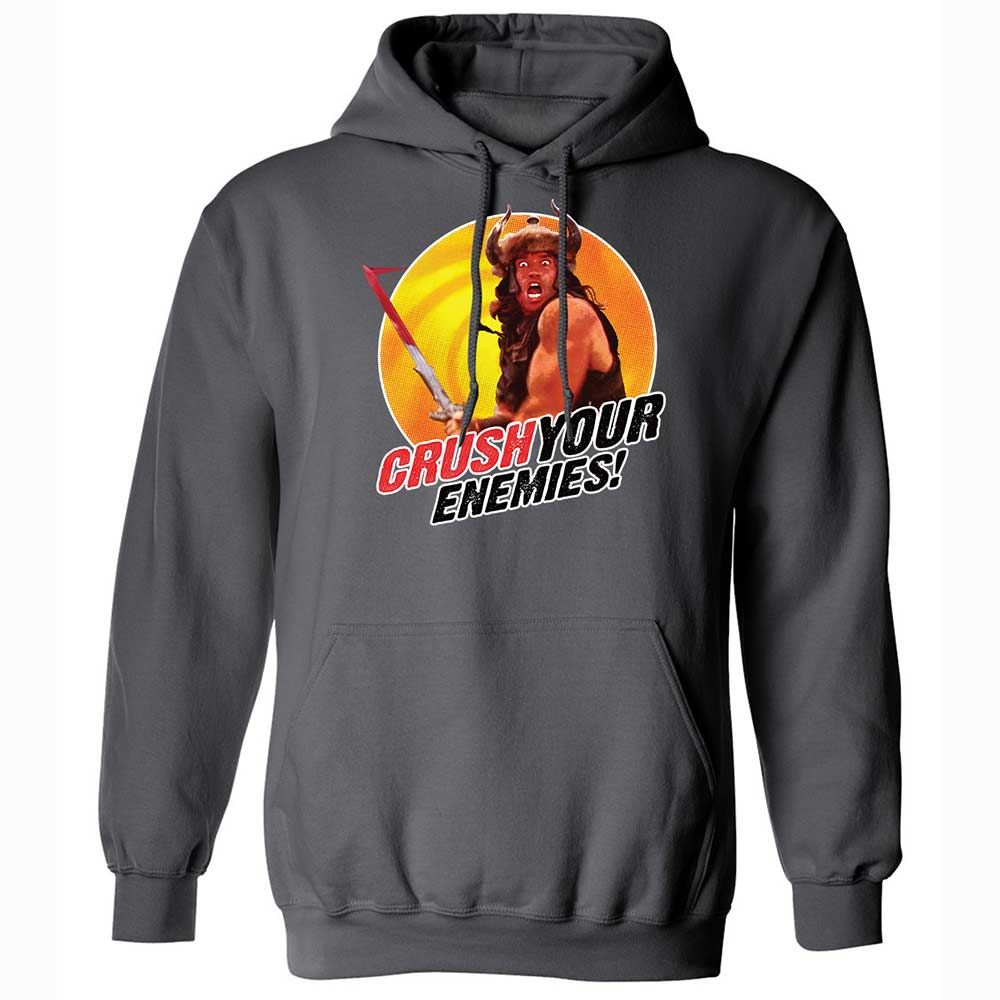 Classic Unisex Hoodie - 2M9FG7D6 - Charcoal - 8