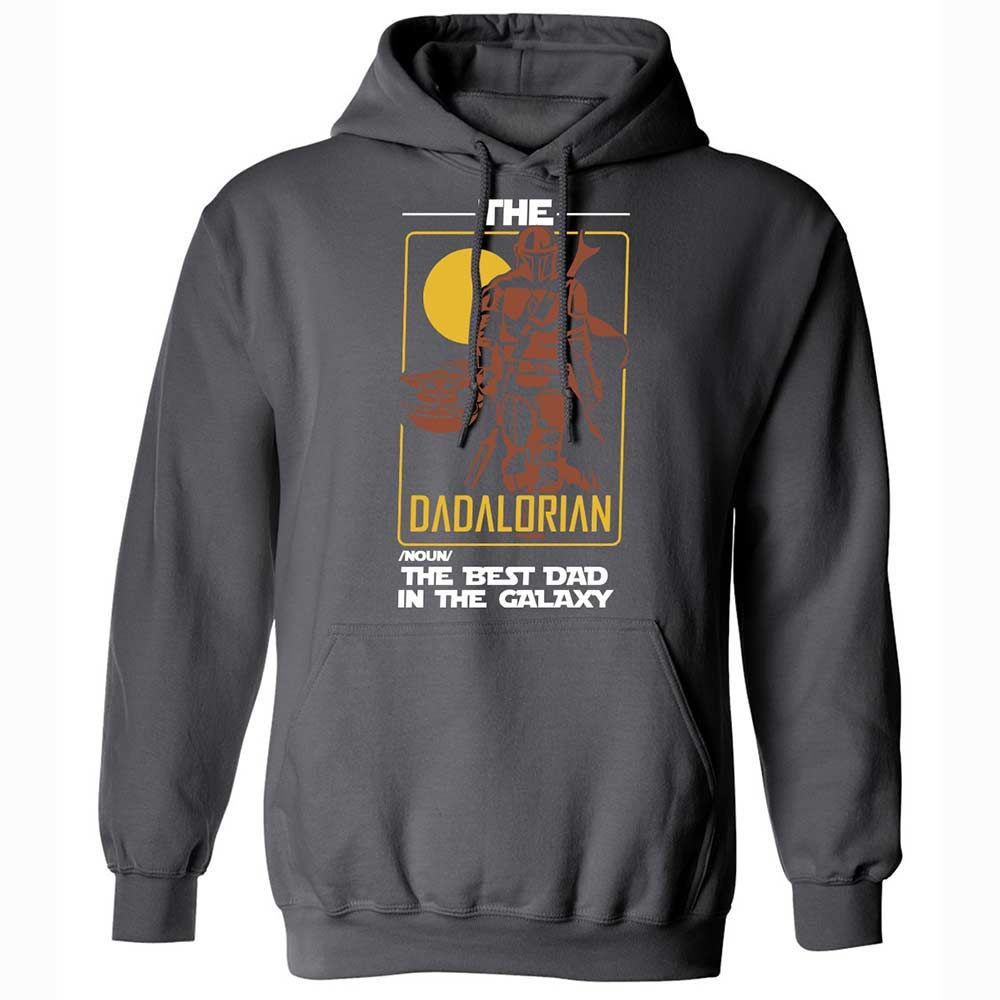 The Dadalorian The Best Dad In The Galaxy - Charcoal - 8