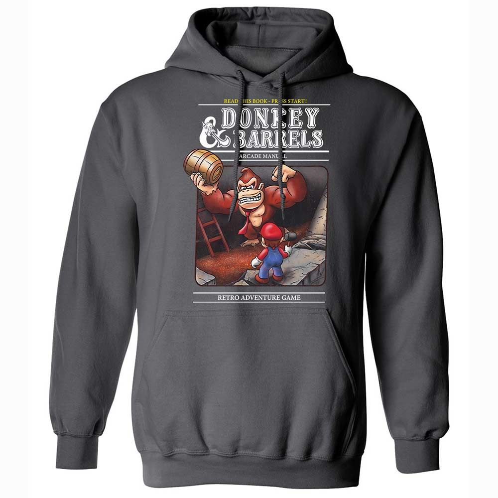 Classic Unisex Hoodie - LTCHY64T - Charcoal - 8