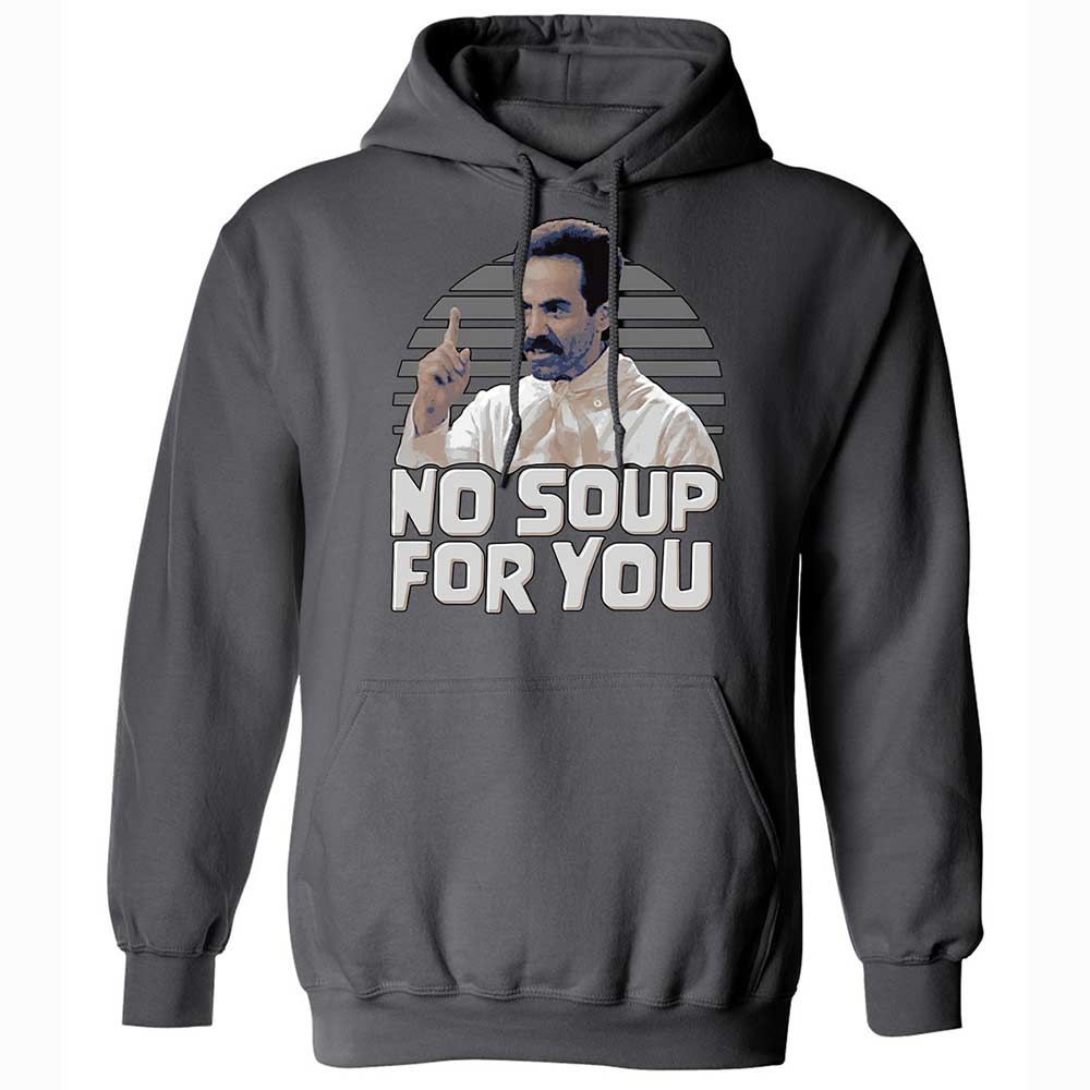 No Soup For You - Charcoal - 8