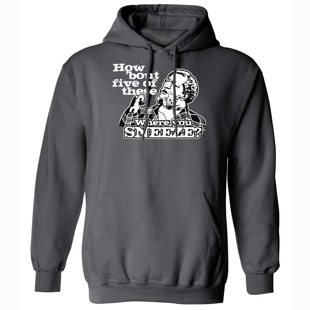 Classic Unisex Hoodie - T91EX3NS - Charcoal - 8