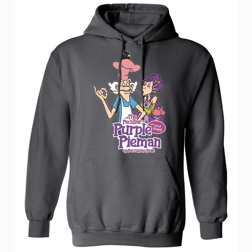 The Peculiar Purple Pie Man - Charcoal - 8