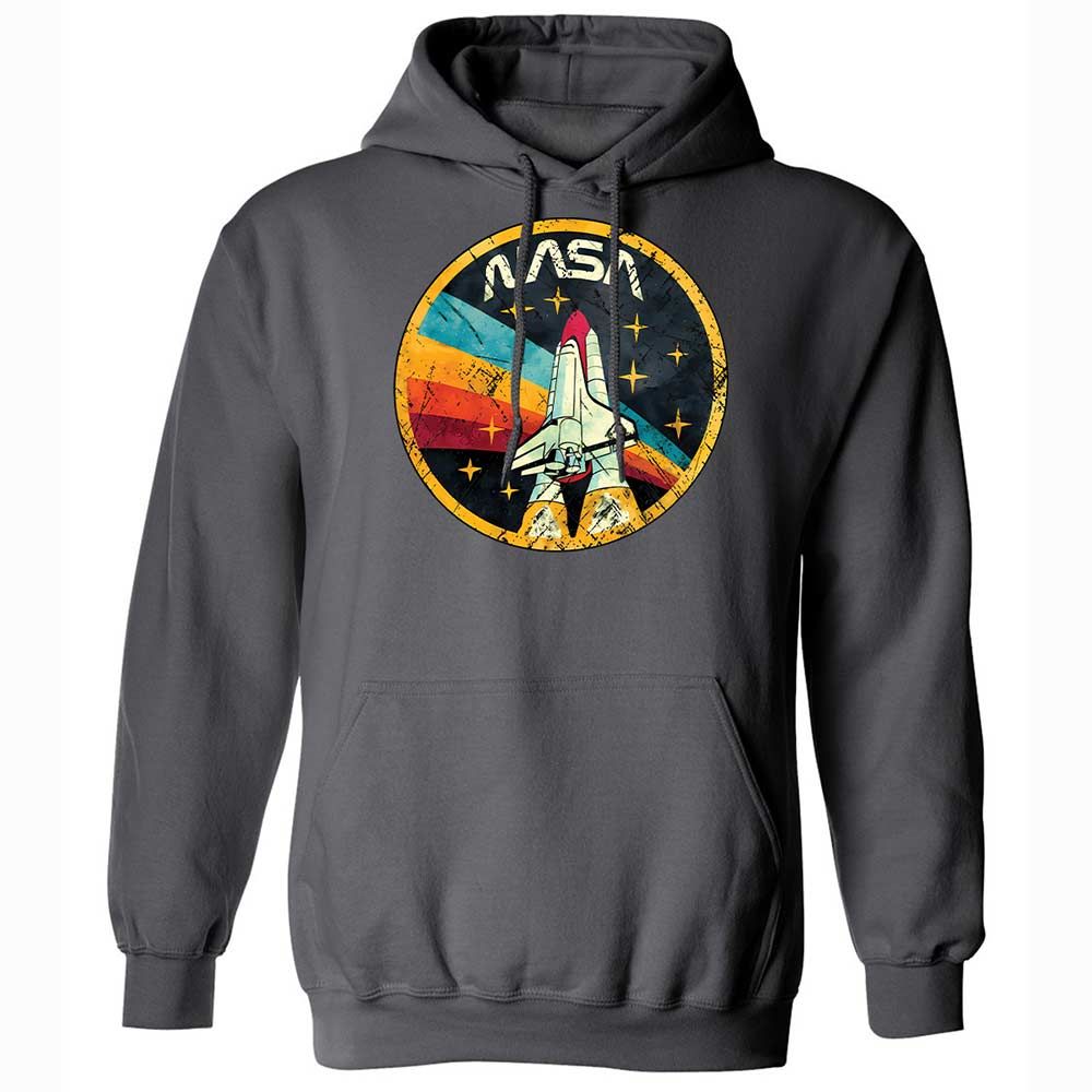 USA Space Agency Vintage Colors - Charcoal - 8
