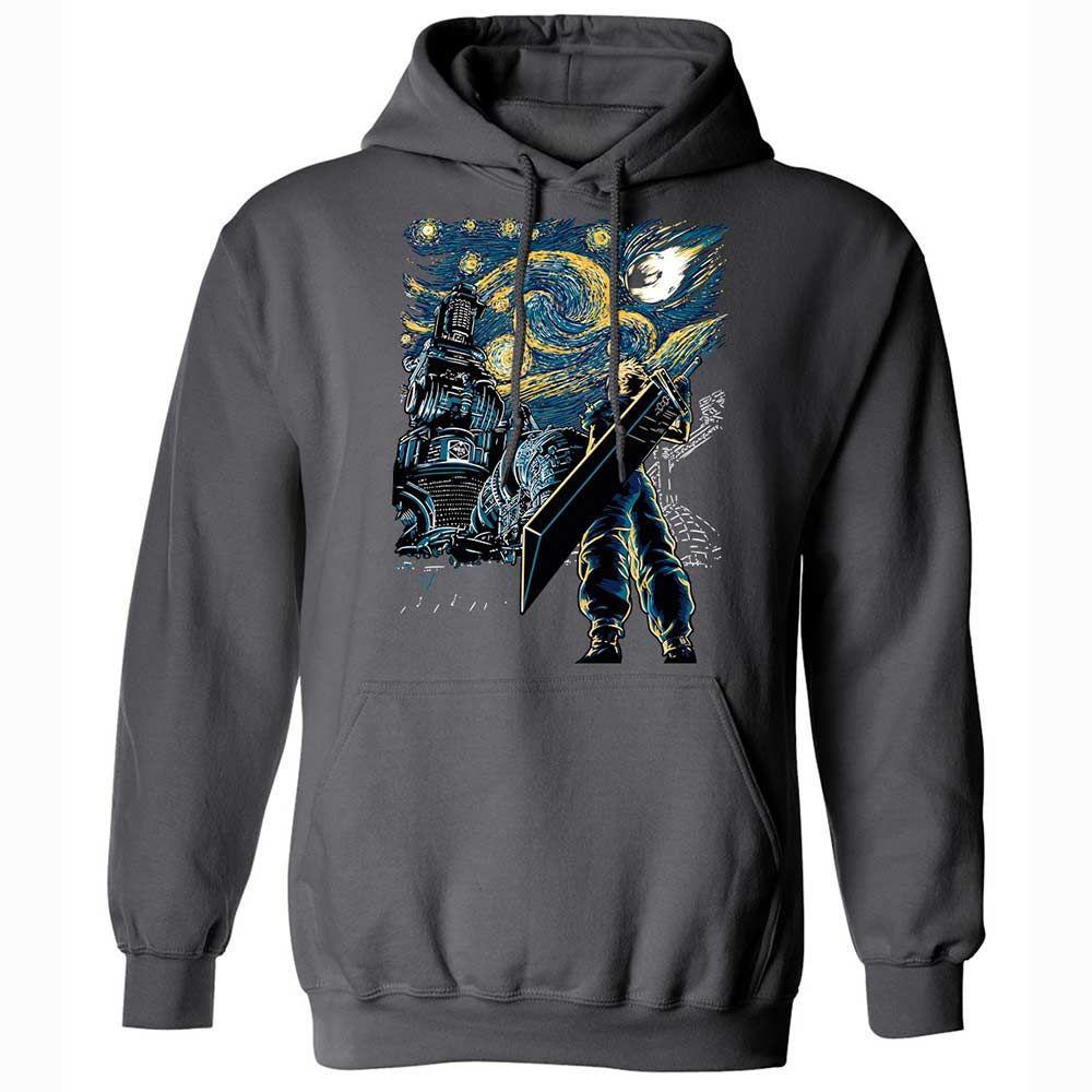 Classic Unisex Hoodie - CLR742BN - Charcoal - 8