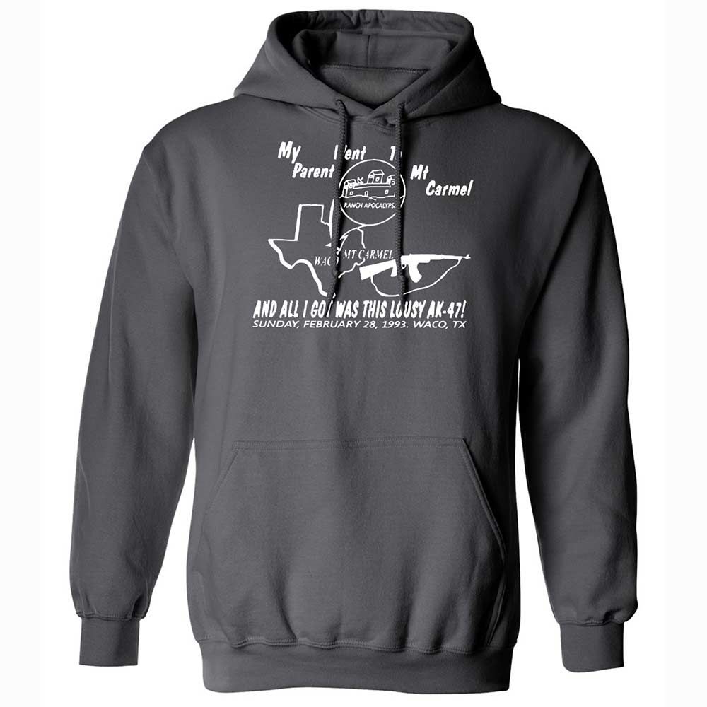 Classic Unisex Hoodie - NG11F3RT - Charcoal - 8
