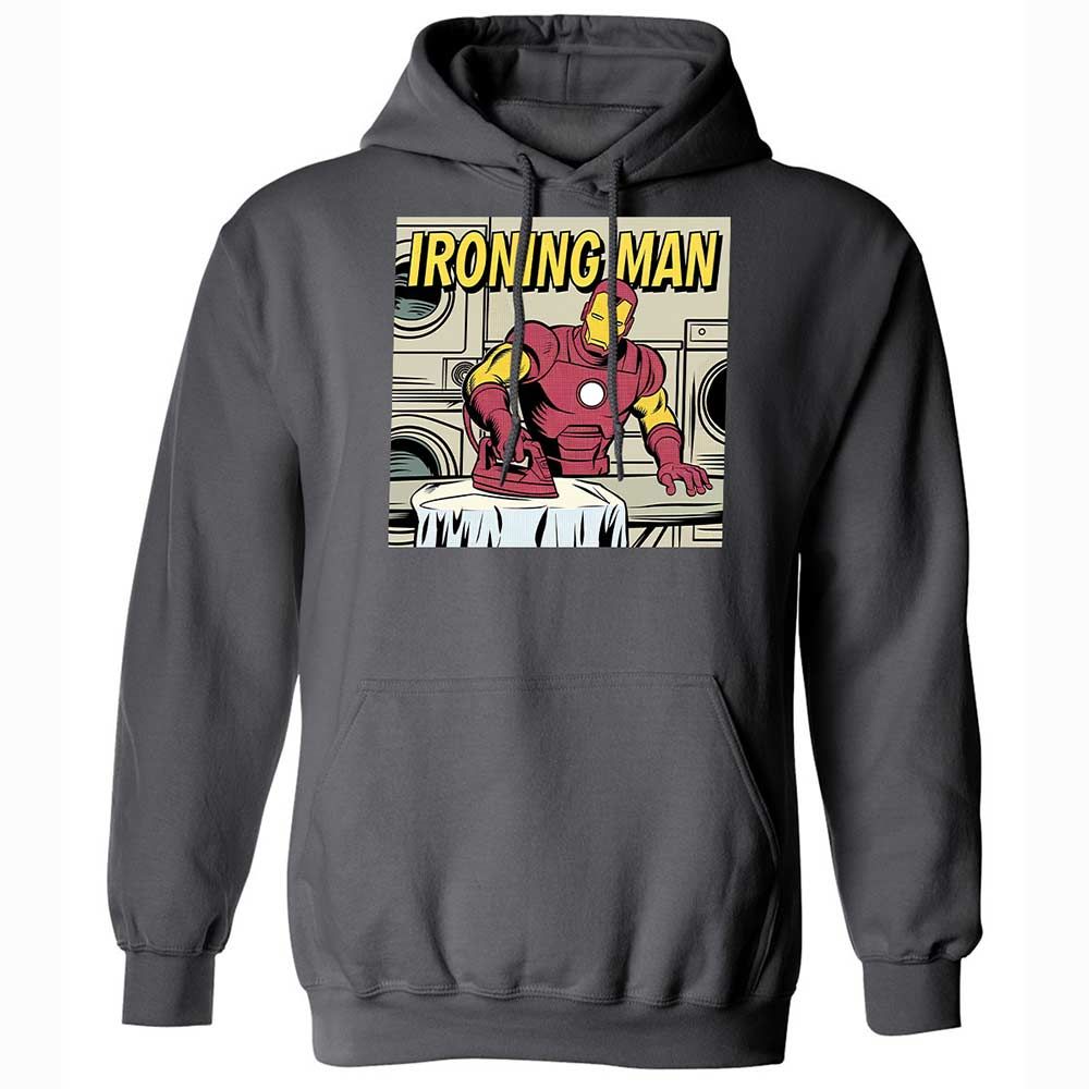 Classic Unisex Hoodie - GQM7HR47 - Charcoal - 8