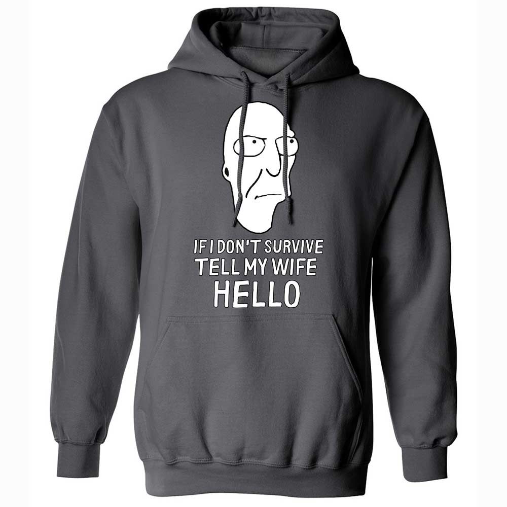 Classic Unisex Hoodie - W5TW3BPL - Charcoal - 8