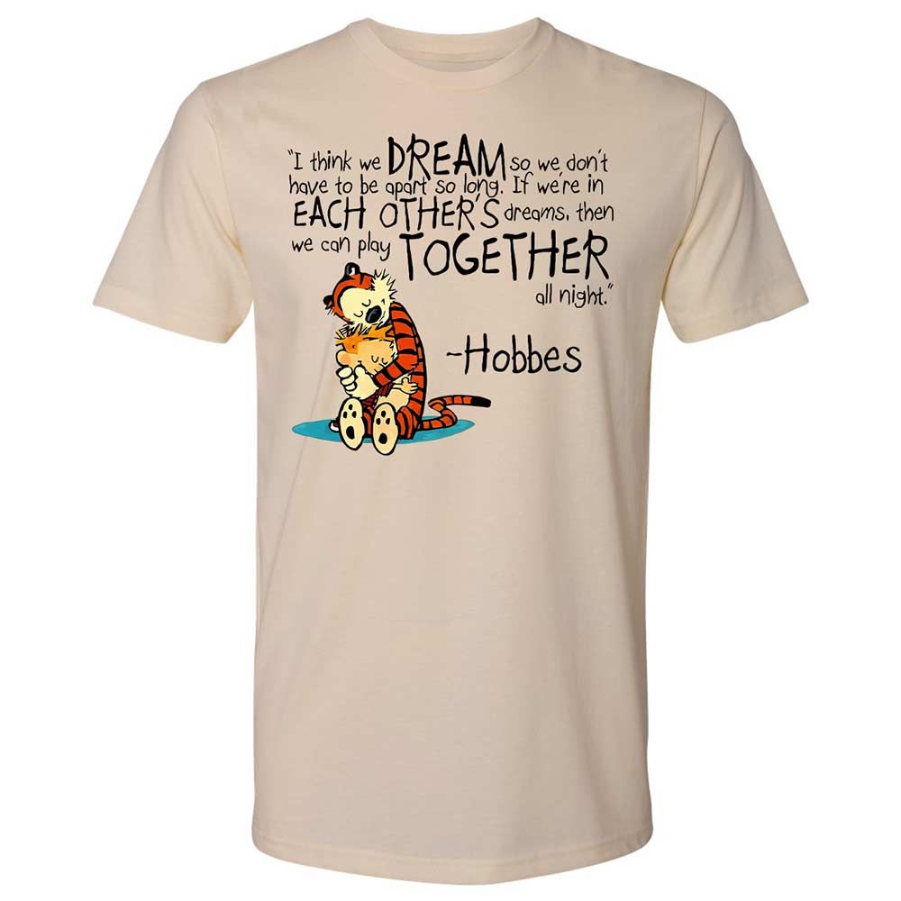 Calvin Hobbes Dreams - Cream - 8