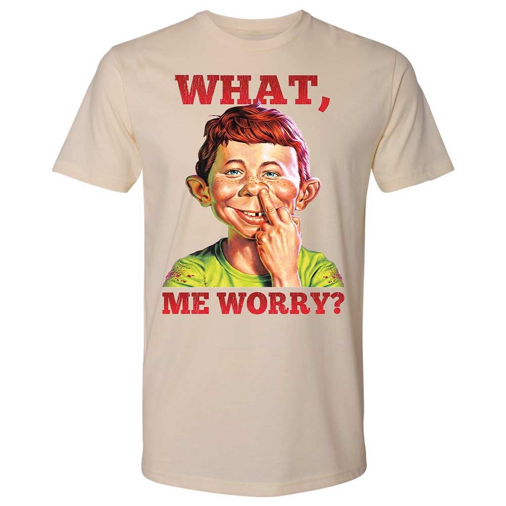 What, me worry - Cream - 8