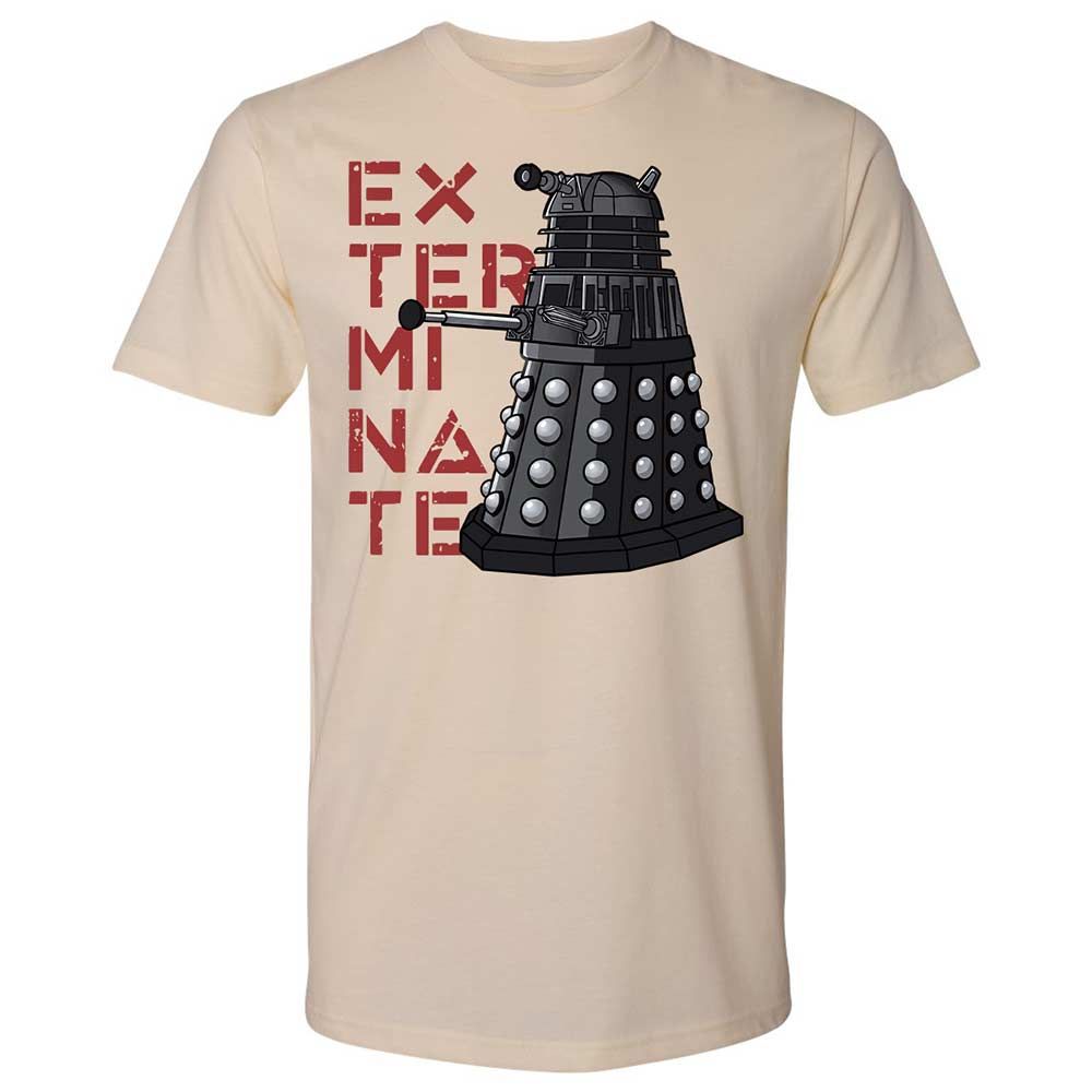 Dalek Exterminate - Cream - 8