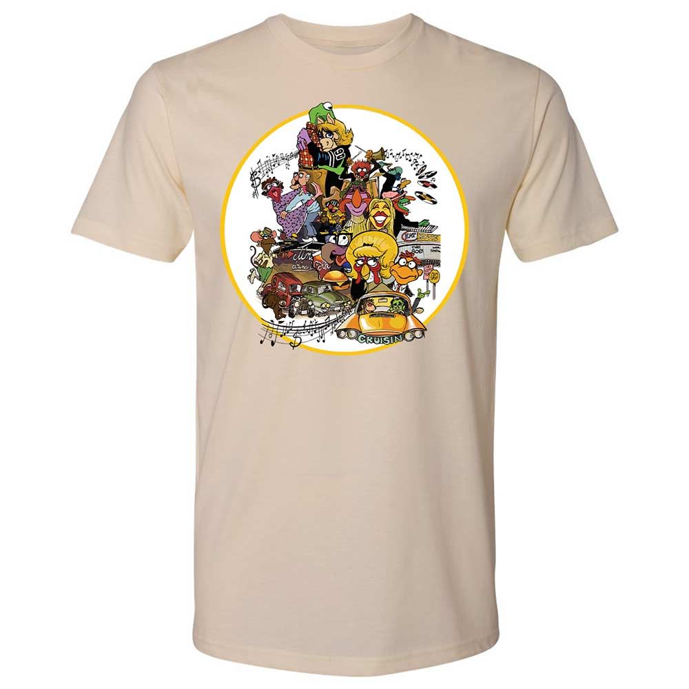 Muppet Graffiti - Cream - 8