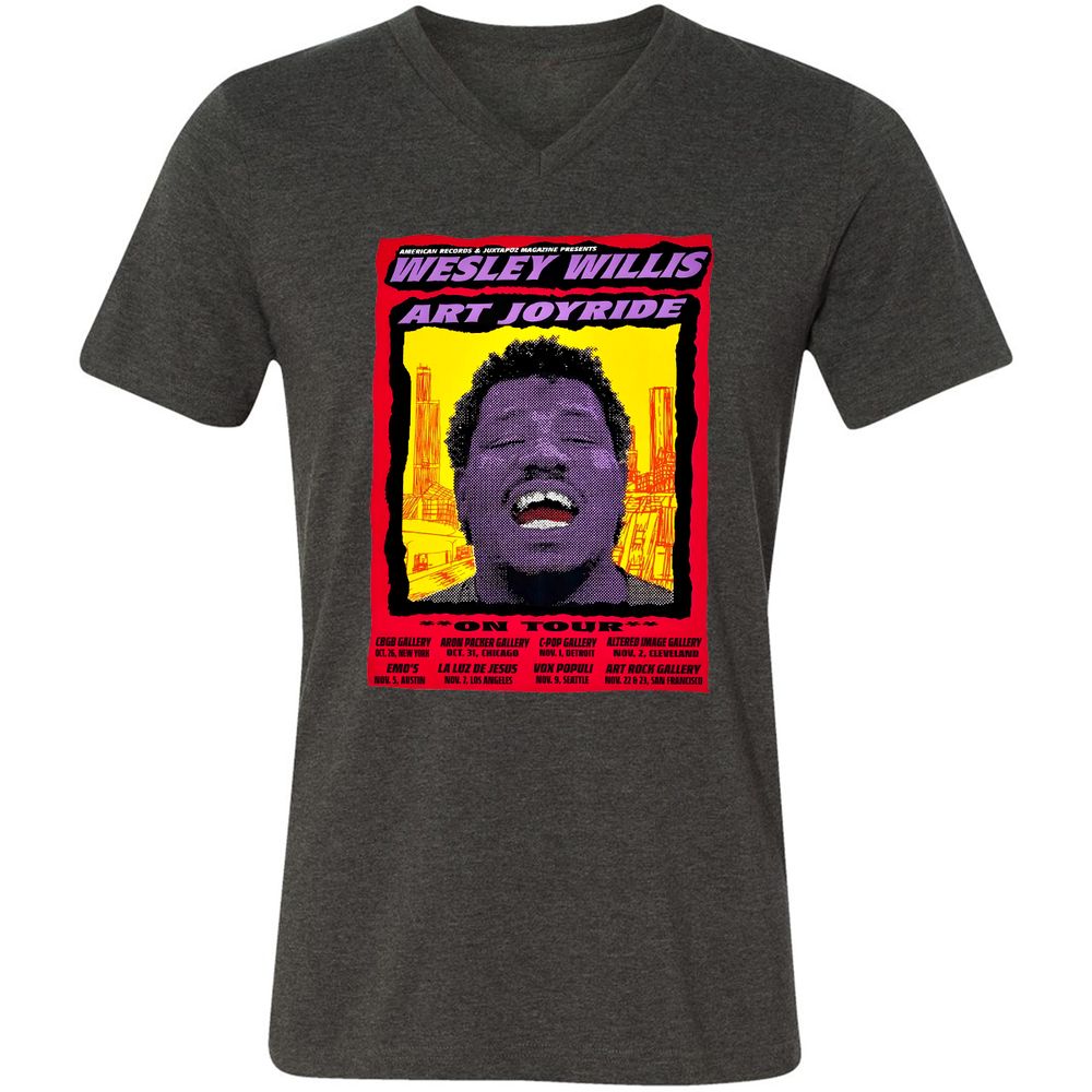 WESLEY WILLIS - ART JOYRIDE - Dark Grey Heather - 8