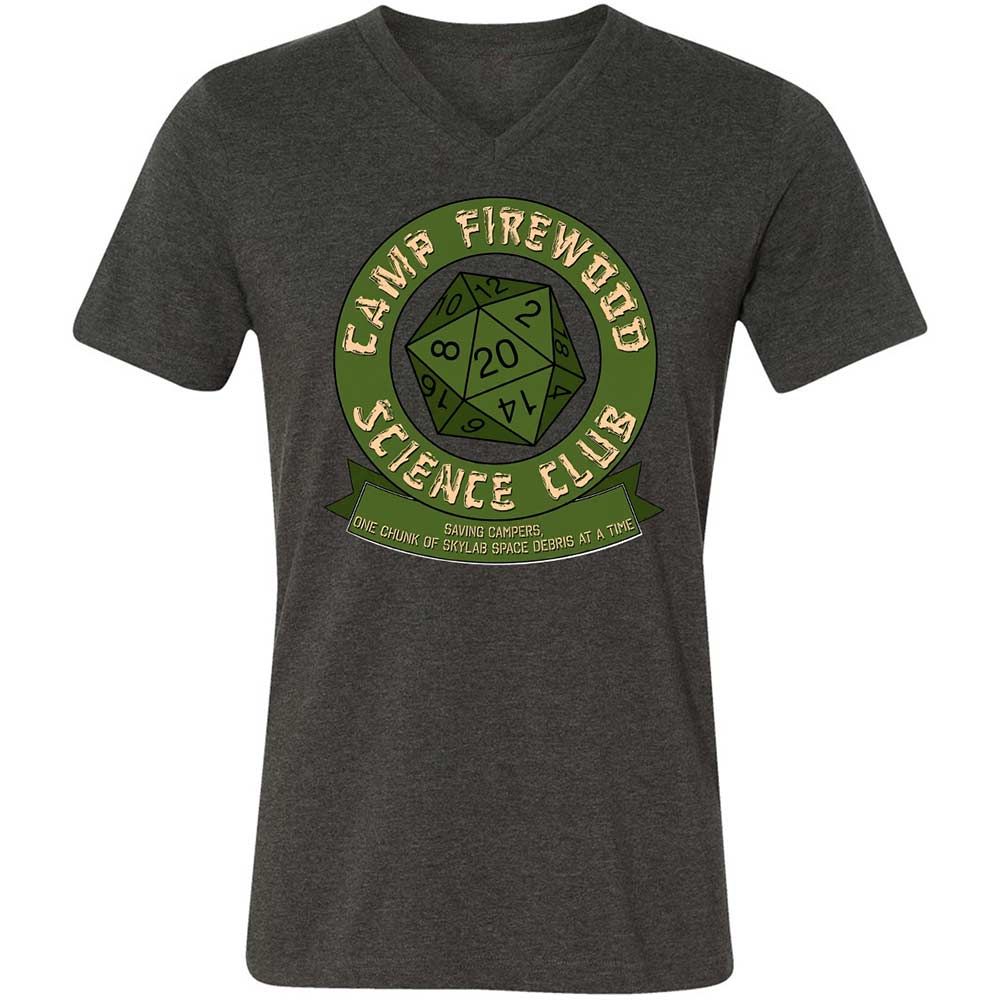 Camp Firewood Science Club - Dark Grey Heather - 8