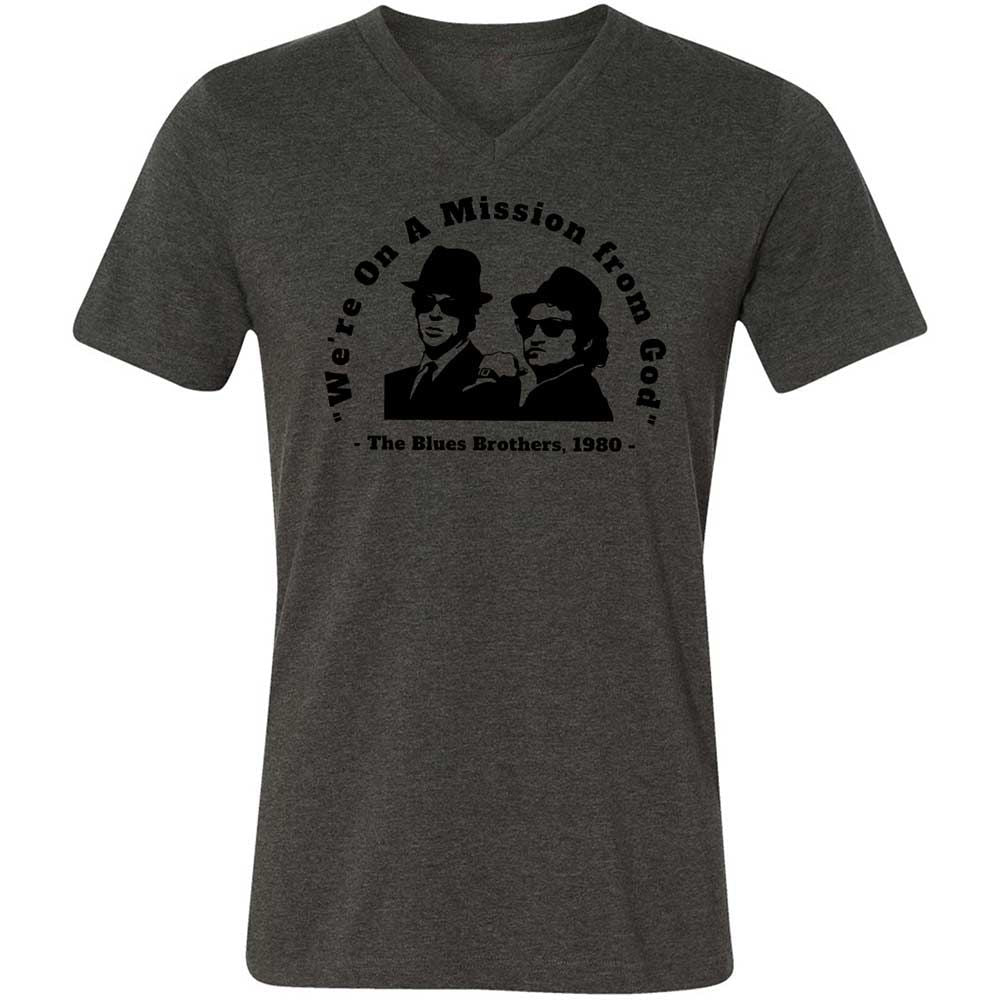 We're on a Mission from God - Dark Grey Heather - 8