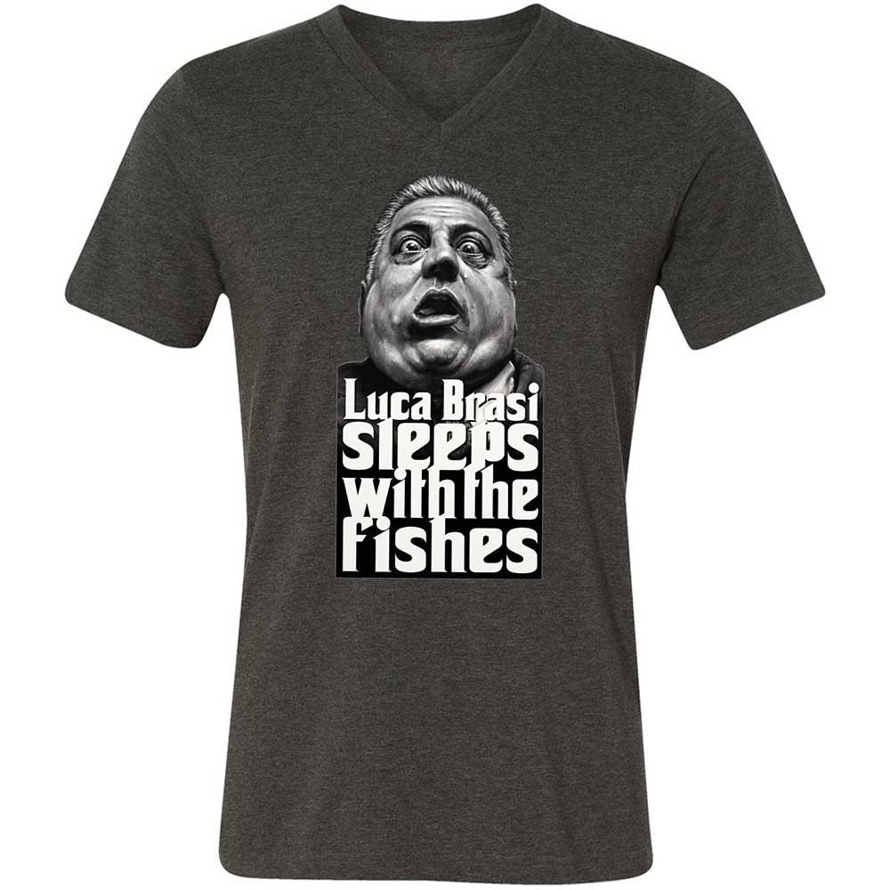 Sleeps with the fishes - Dark Grey Heather - 8