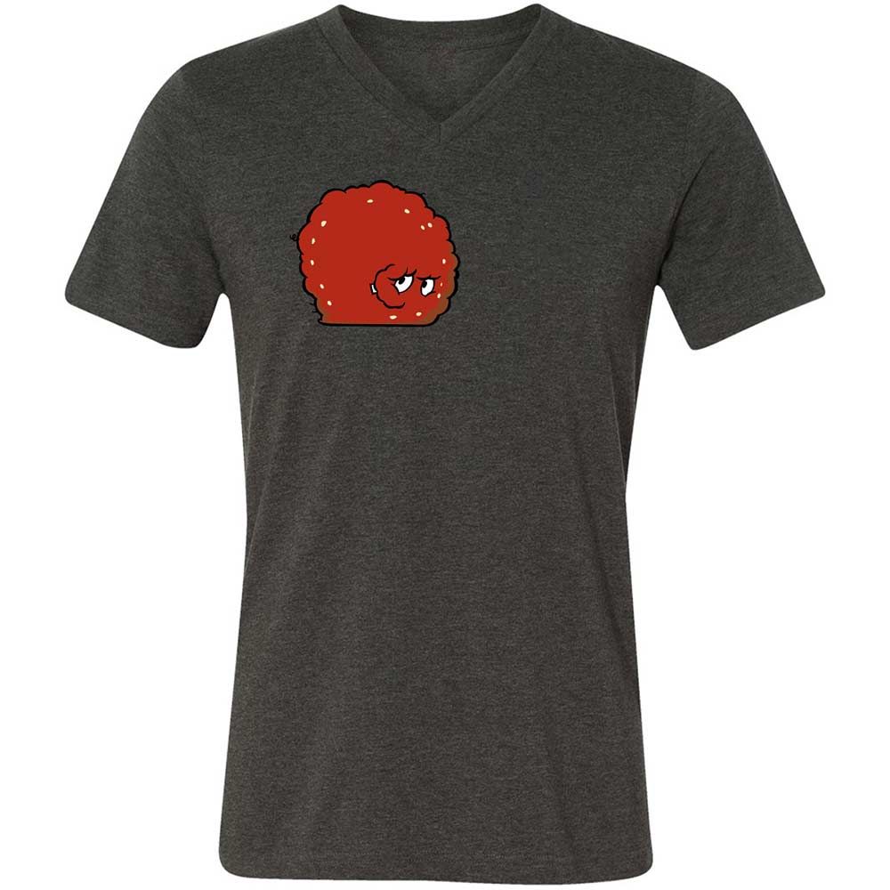 Unisex V-Neck T-Shirt - RCXN36KD - Dark Grey Heather - 8