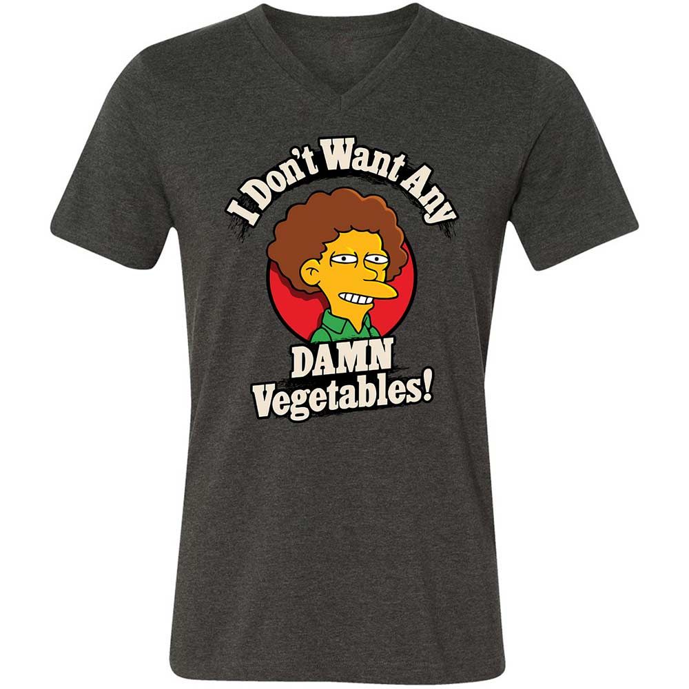 I Don't Want Any Damn Vegetables! - Dark Grey Heather - 8
