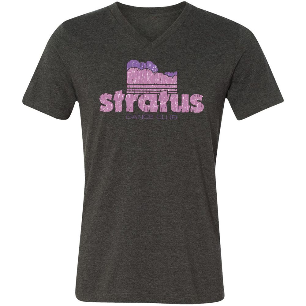 Unisex V-Neck T-Shirt - 8HDRFAG9 - Dark Grey Heather - 8