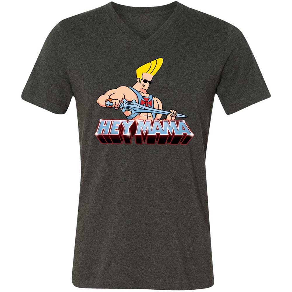 Hey Mama - Dark Grey Heather - 8
