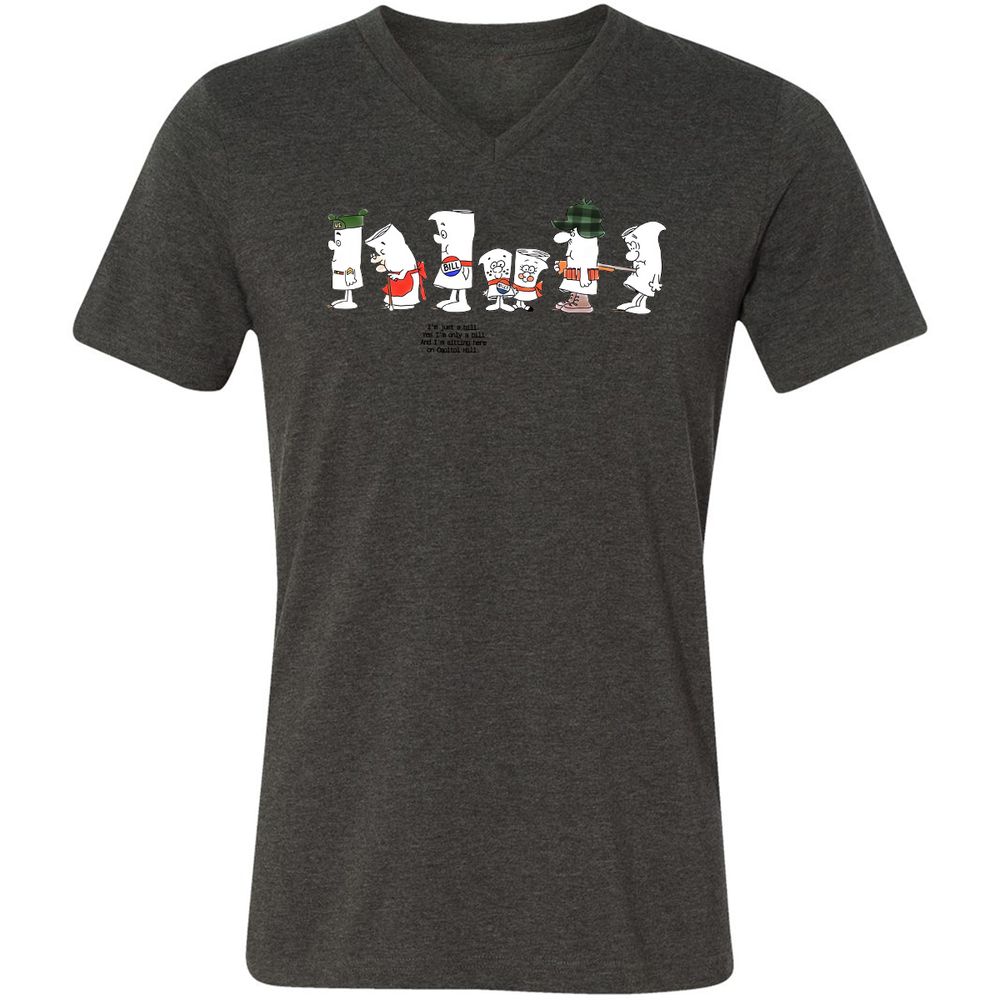 I’m Just A Bill - Dark Grey Heather - 8