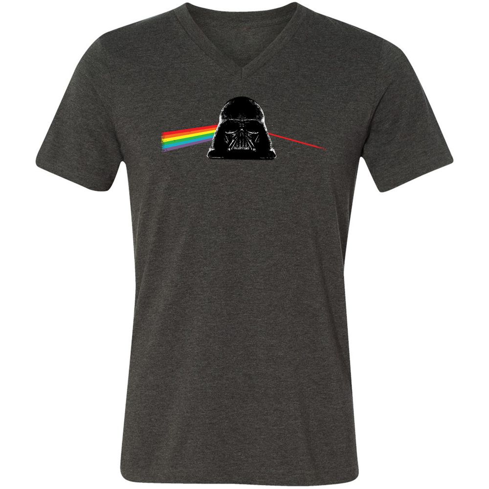 Unisex V-Neck T-Shirt - JW32WZ2F - Dark Grey Heather - 8