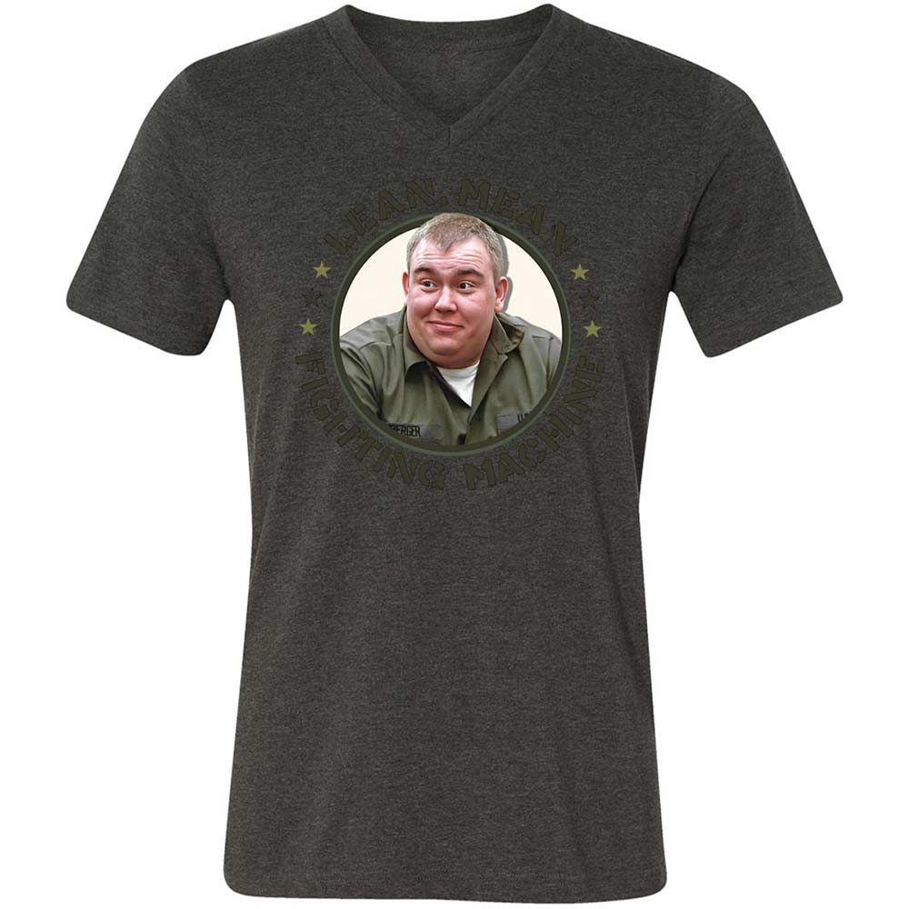 Unisex V-Neck T-Shirt - E54QFZNS - Dark Grey Heather - 8