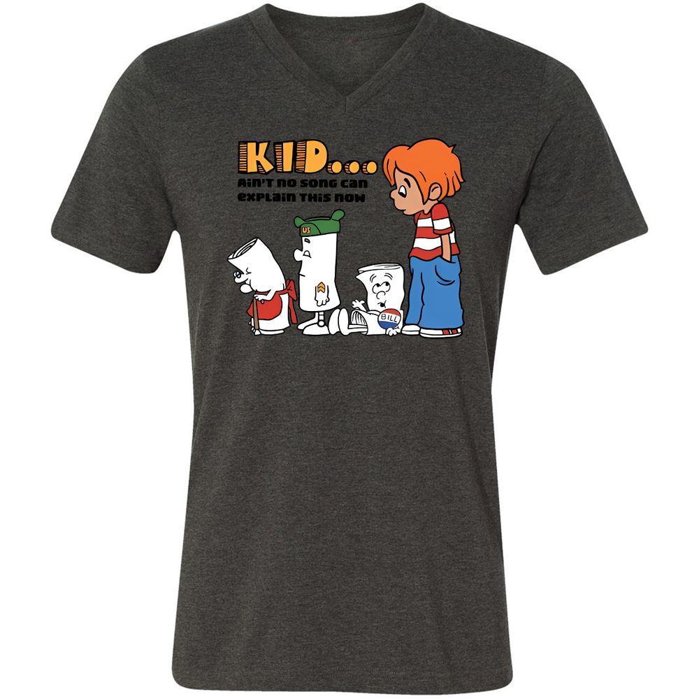 KID… Ain’t no song can explain this now - Dark Grey Heather - 8
