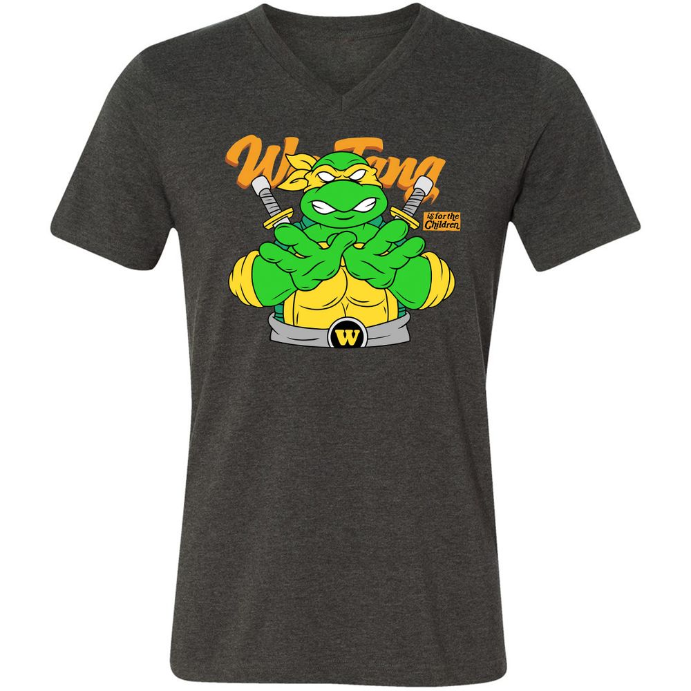 Tmnt is for children - Dark Grey Heather - 8