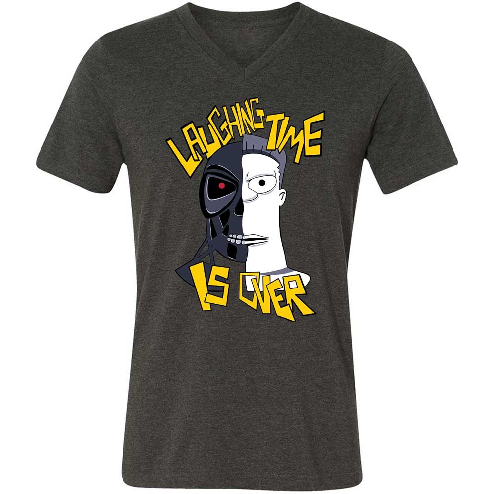 Laughing time is over - Dark Grey Heather - 8