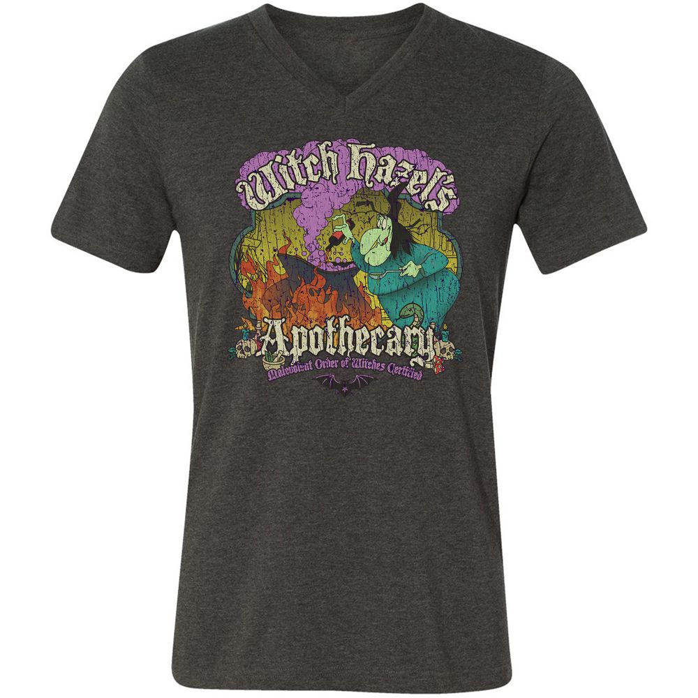 Unisex V-Neck T-Shirt - VM93RMDP - Dark Grey Heather - 8