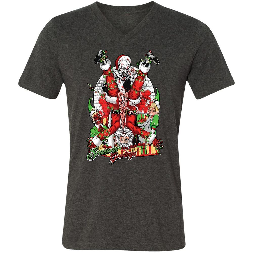 Seasons Greetings - Dark Grey Heather - 8