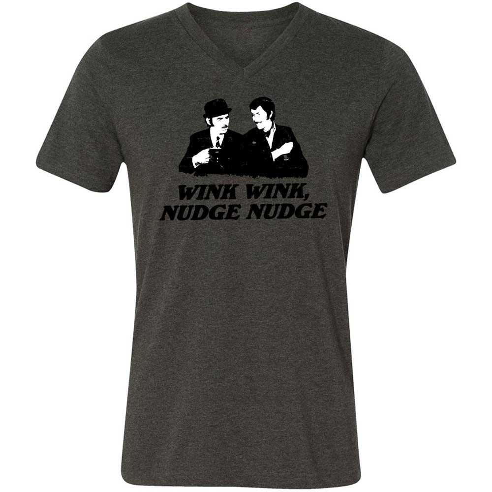 Wink Wink, Nudge Nudge - Dark Grey Heather - 8