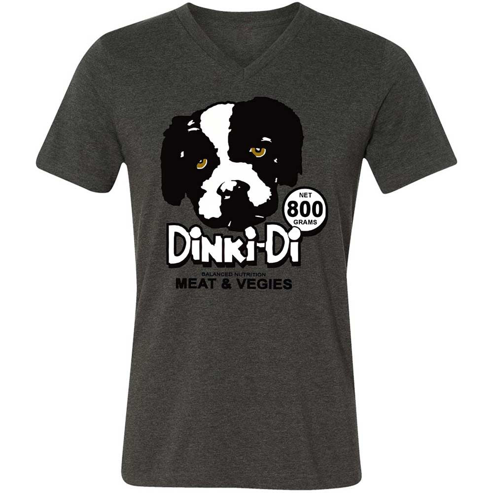 Unisex V-Neck T-Shirt - S1S8SM1U - Dark Grey Heather - 8