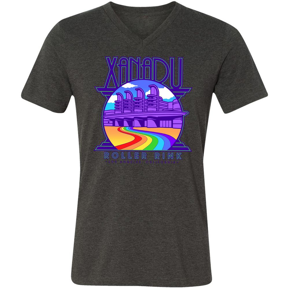 Xanadu Roller Rink - Dark Grey Heather - 8