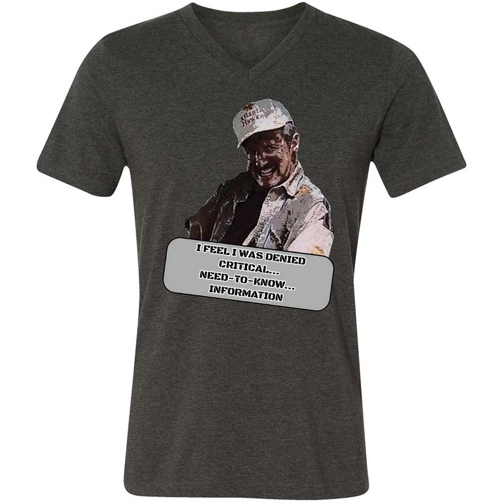 Need To Know Information - Dark Grey Heather - 8