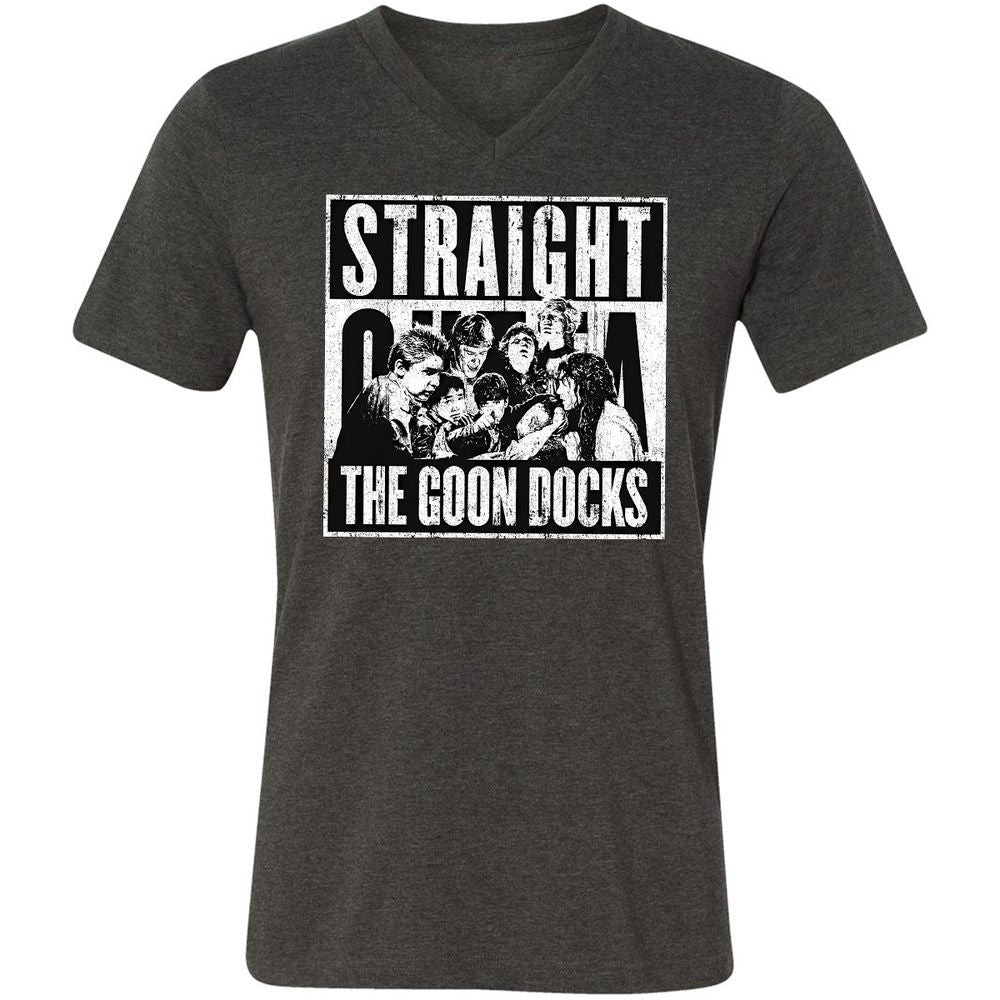 Straight Outta The Goon Docks - Dark Grey Heather - 8