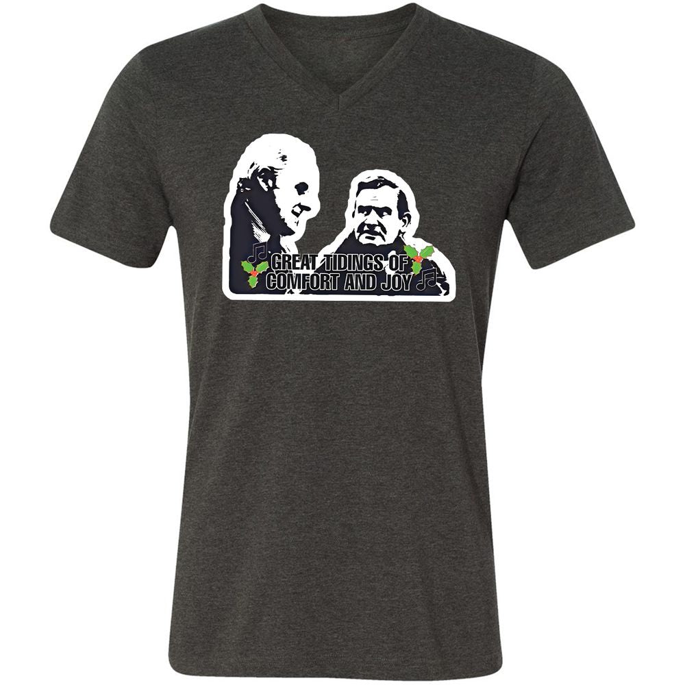 Tidings of comfort and joy - Dark Grey Heather - 8