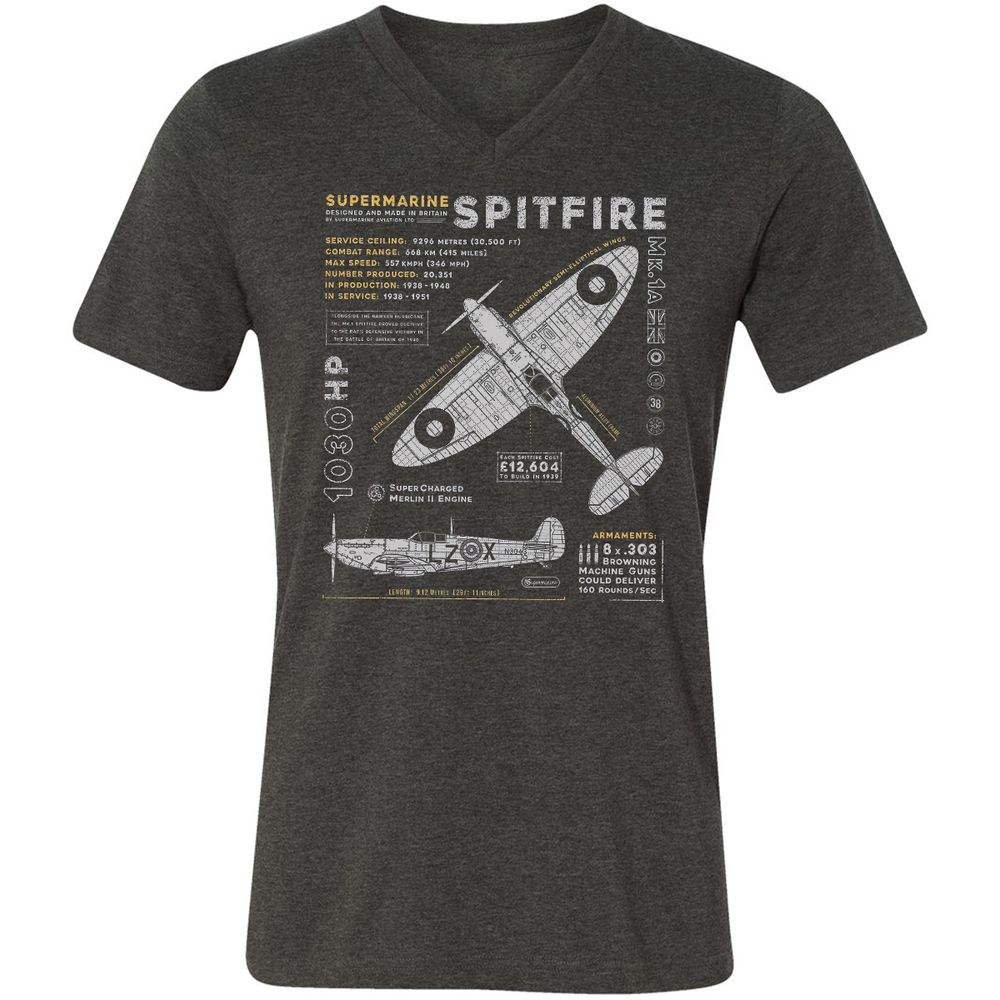 Supermarine Spitfire Essential - Dark Grey Heather - 8