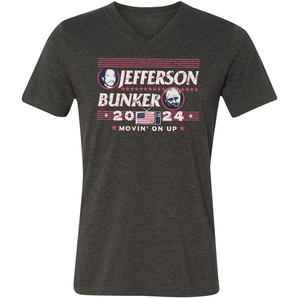 Unisex V-Neck T-Shirt - H4NS4AXM - Dark Grey Heather - 8