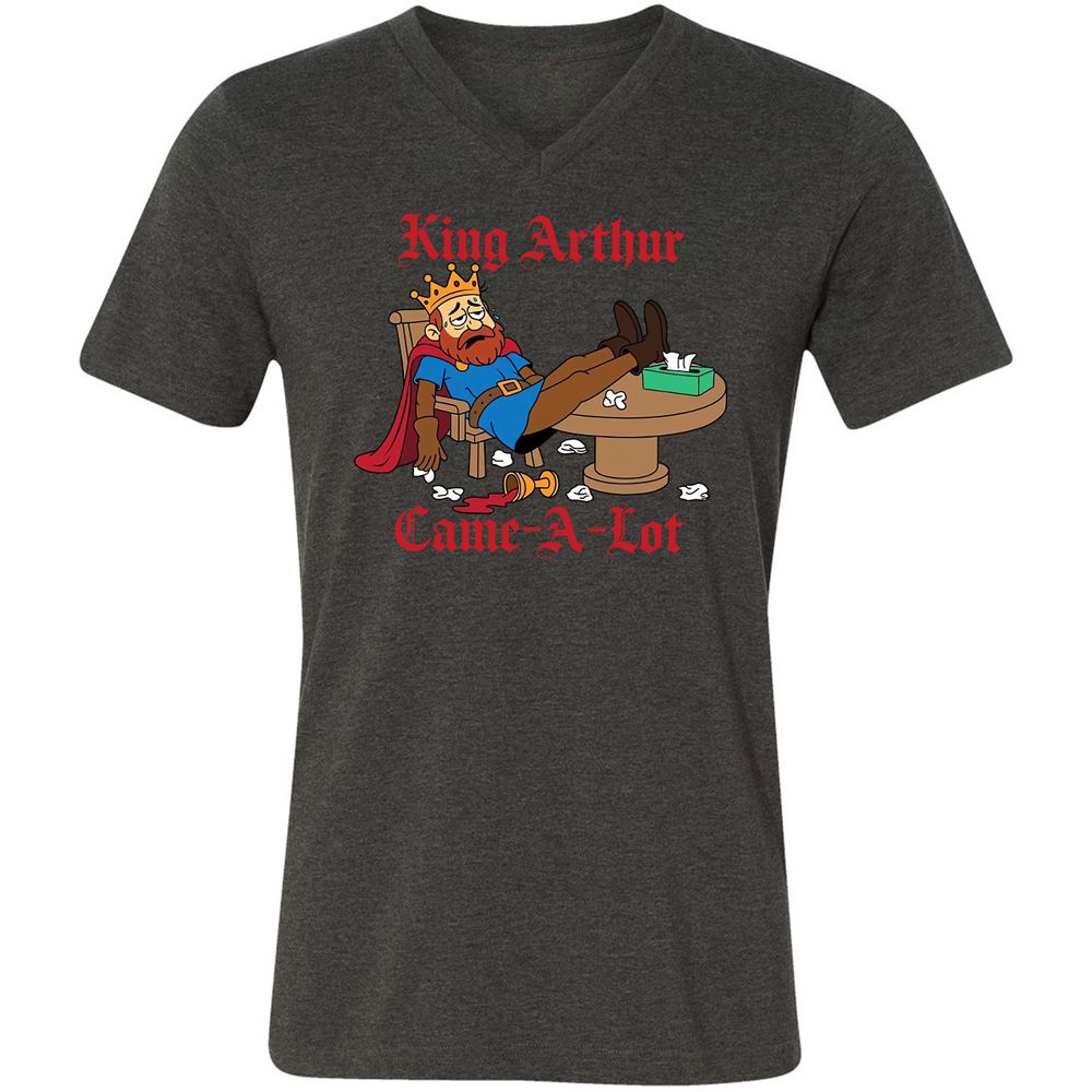 Arthur Came A Lot - Dark Grey Heather - 8