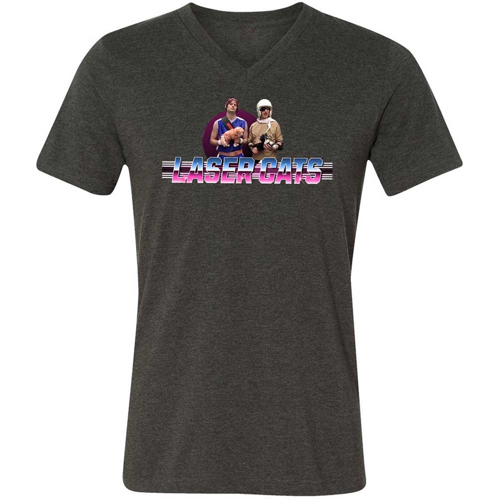 Laser Cats - Dark Grey Heather - 8