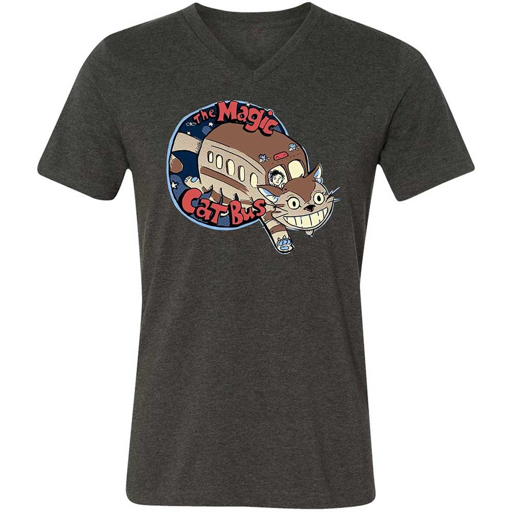 The Magic Catbus - Dark Grey Heather - 8